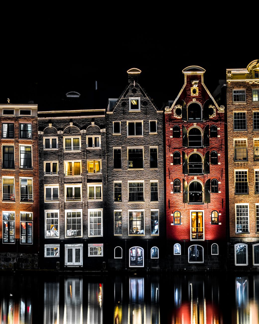 Stadsgezicht van Amsterdam
