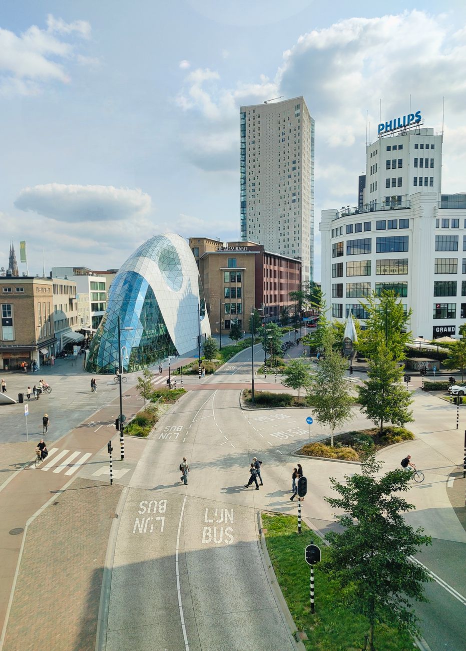 Stadsgezicht van Eindhoven