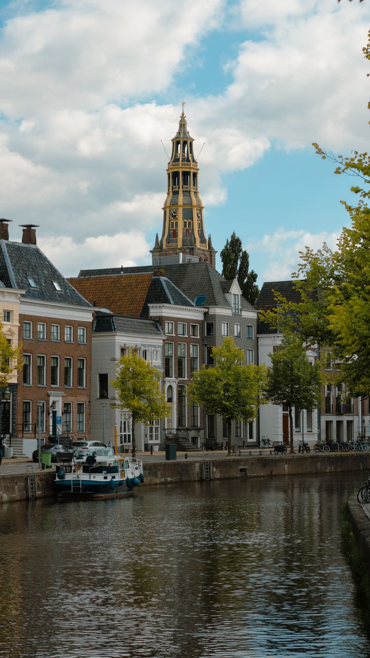 Stadsgezicht van Groningen